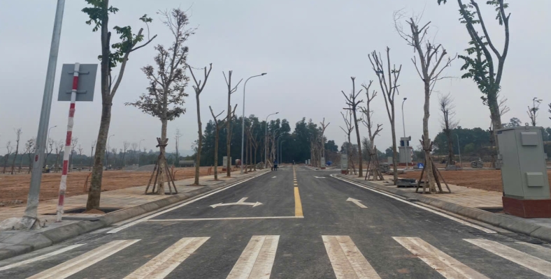 Tiến độ thi công khu đô thị mới Hữu Lũng (Lạng Sơn) tháng 4/2024
