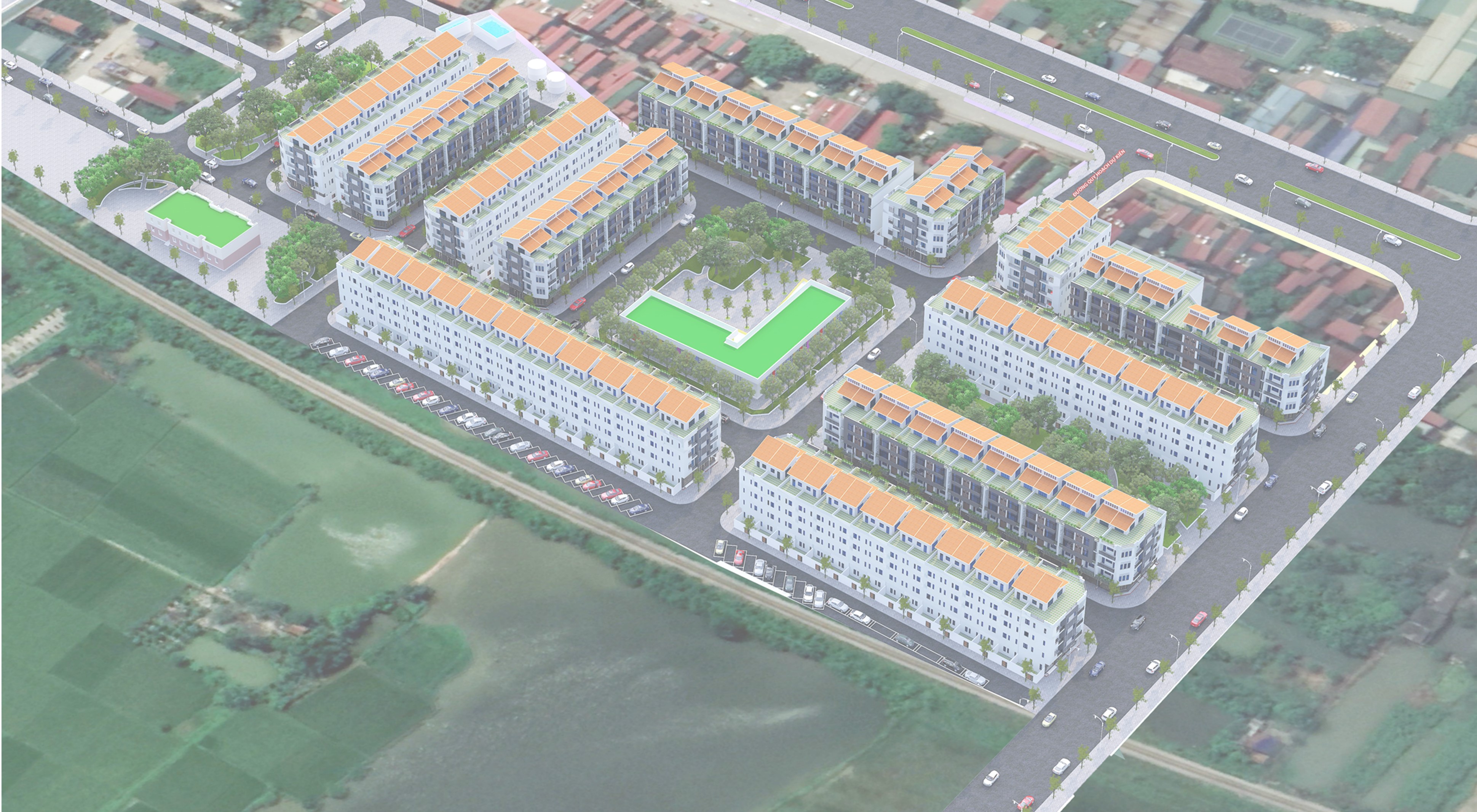 DỰ ÁN KHU NHÀ Ở ĐẤU GIÁ TTP BẮC NINH